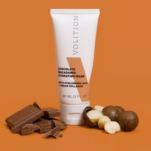 Chocolate Macadamia Hydrating Mask with Hyaluronic Acid + Vegan Collagen